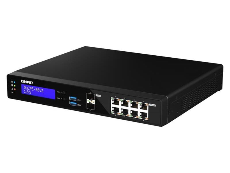 QNAP QuCPE-3032-C3558R-8G Network Virtualization Premise Equipment
