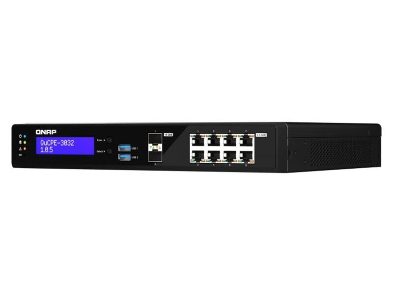 QNAP QuCPE-3032-C3558R-8G Network Virtualization Premise Equipment