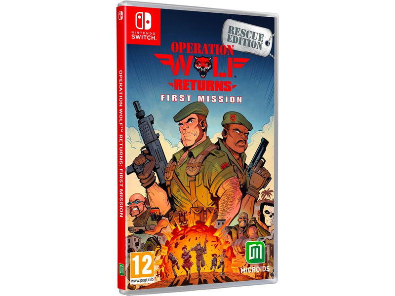 Operation Wolf Returns: First Mission (Rescue Edition) - Nintendo Switch - Shooting - PEGI 12