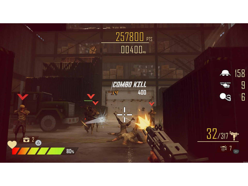 Operation Wolf Returns: First Mission (Rescue Edition) - Sony PlayStation 4 - Shooter - PEGI 12