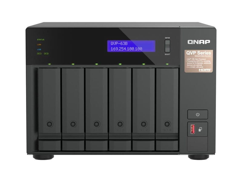 QNAP QVP-63B - NAS Server