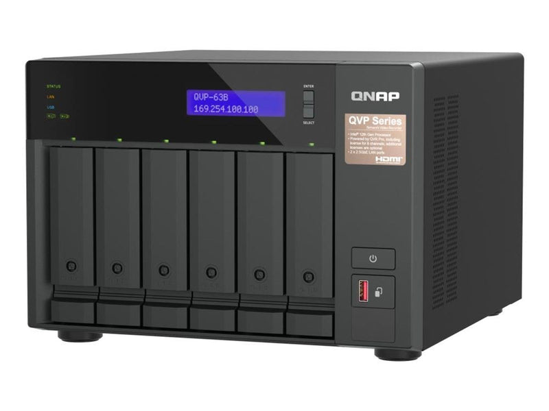 QNAP QVP-63B - NAS Server