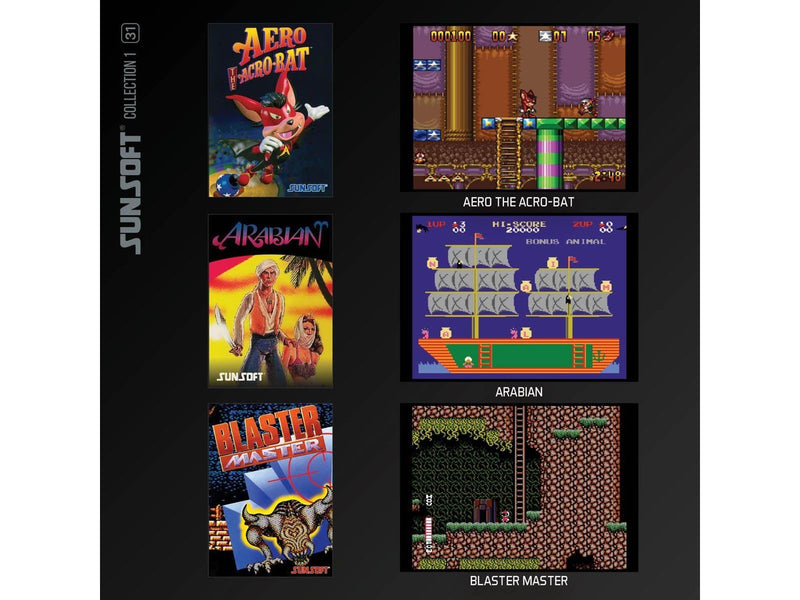 Sunsoft Collection 1 - Evercade - Samlung - PEGI 7