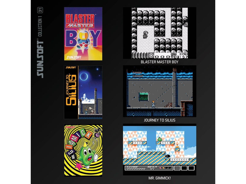 Sunsoft Collection 1 - Evercade - Samlung - PEGI 7