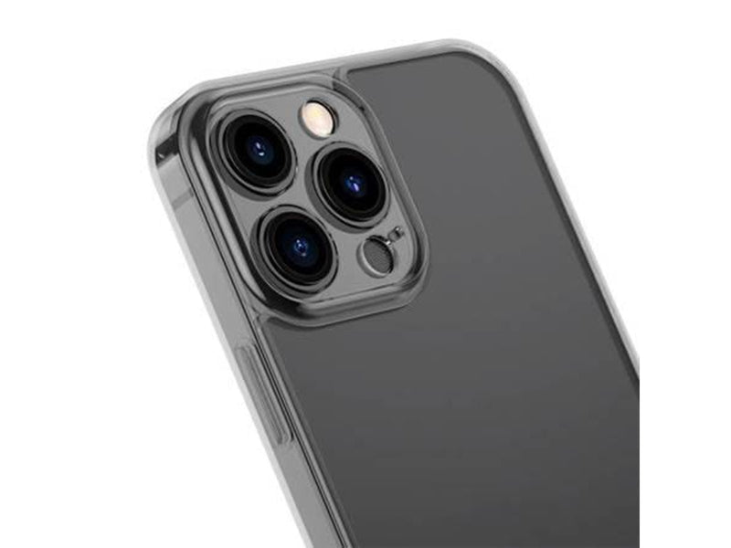 Baseus Frosted Glass Case for iPhone 13 PRO (black) + tempered glass