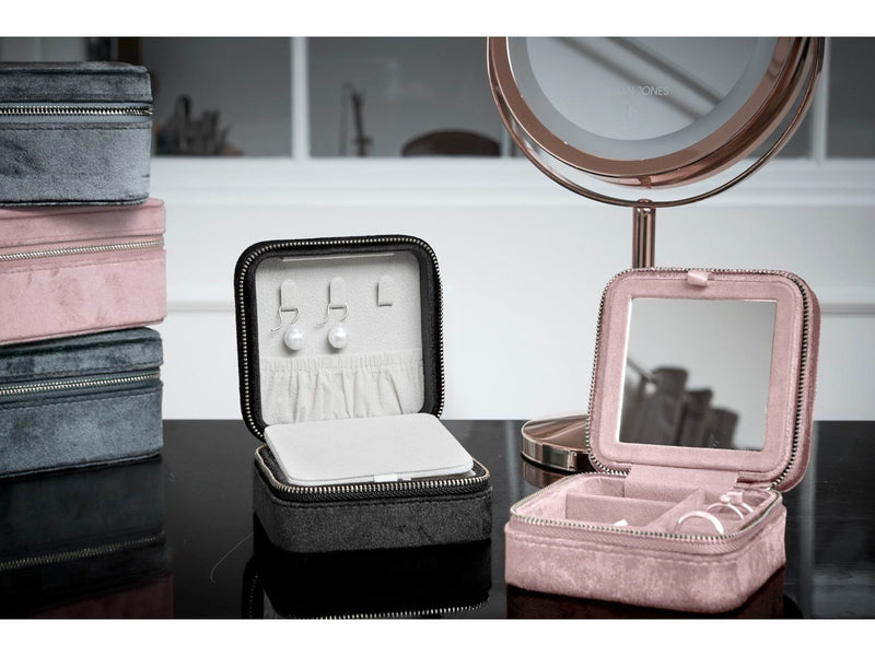 Gillian Jones Jewelry box - Rose velour