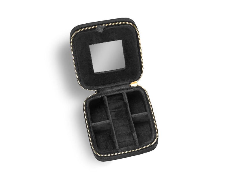 Gillian Jones Jewelry box - Black velour