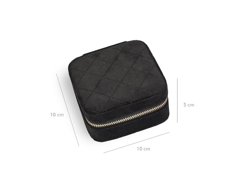 Gillian Jones Jewelry box - Black velour