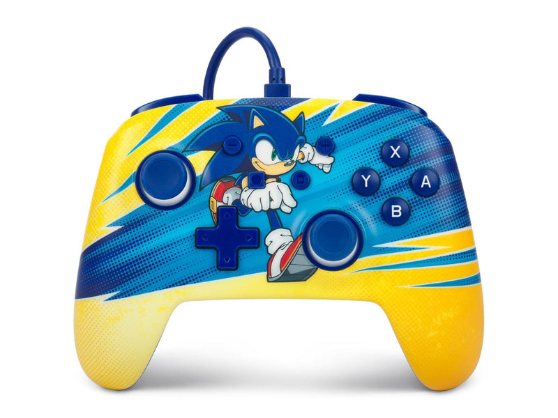 PowerA Verbesserter kabelgebundener Controller für Nintendo Switch – Sonic-Boost - Wired Controller - Nintendo Switch