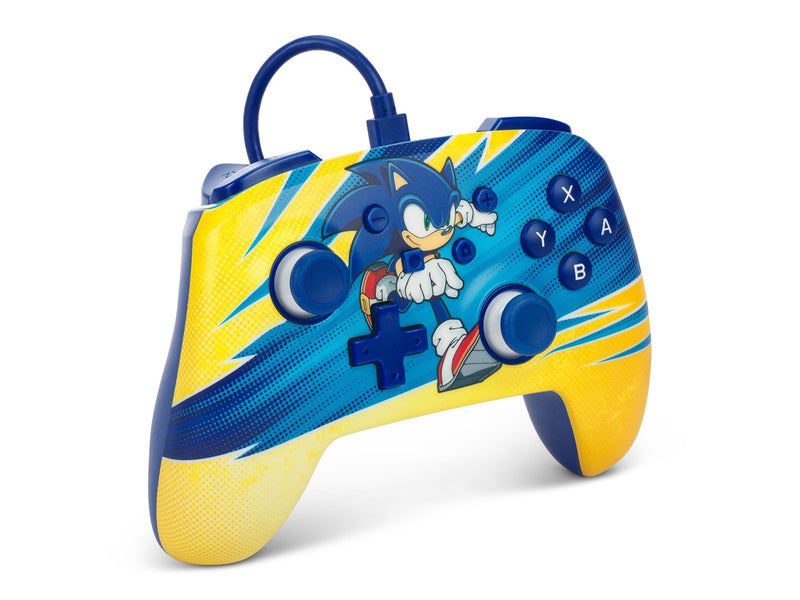PowerA Verbesserter kabelgebundener Controller für Nintendo Switch – Sonic-Boost - Wired Controller - Nintendo Switch