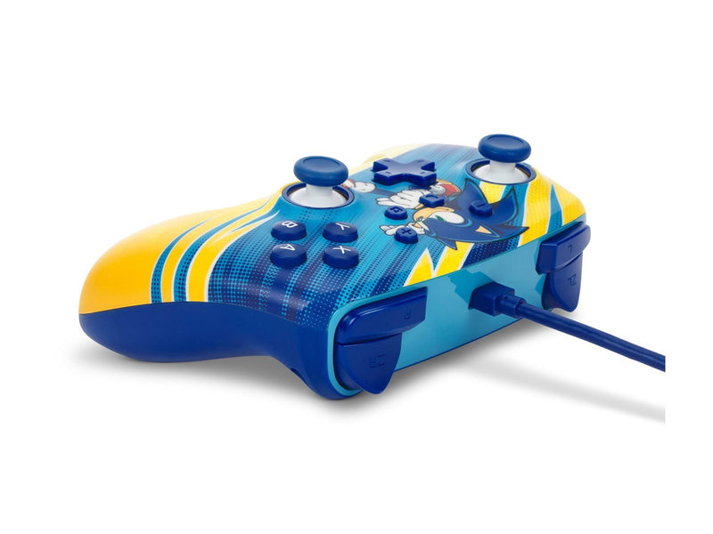 PowerA Verbesserter kabelgebundener Controller für Nintendo Switch – Sonic-Boost - Wired Controller - Nintendo Switch