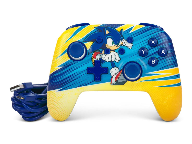 PowerA Verbesserter kabelgebundener Controller für Nintendo Switch – Sonic-Boost - Wired Controller - Nintendo Switch
