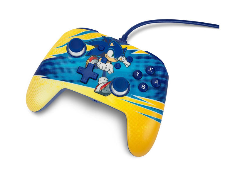 PowerA Verbesserter kabelgebundener Controller für Nintendo Switch – Sonic-Boost - Wired Controller - Nintendo Switch