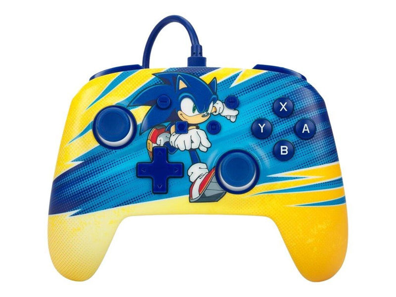 PowerA Verbesserter kabelgebundener Controller für Nintendo Switch – Sonic-Boost - Wired Controller - Nintendo Switch