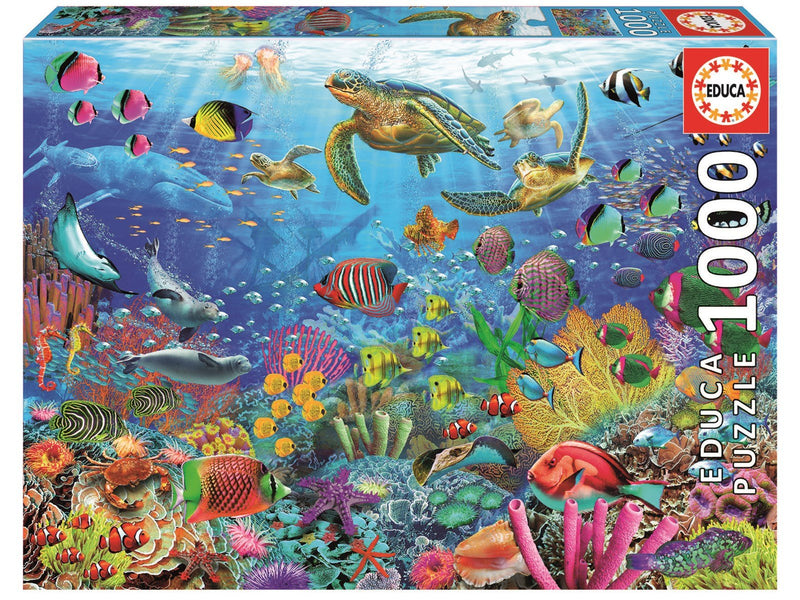 Educa 1000 Tropical Fantasy Turtles