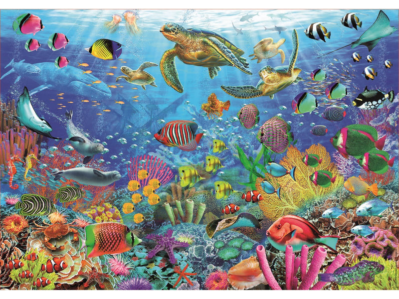 Educa 1000 Tropical Fantasy Turtles