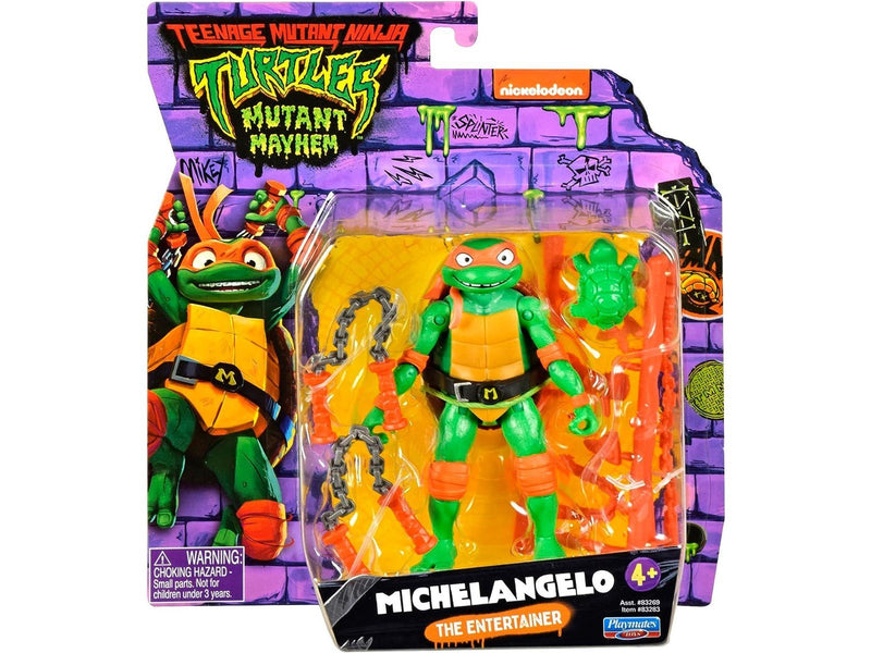 Teenage Mutant Ninja Turtles Turtles Mutant Mayhem Basic Figure Michelangelo 12 cm