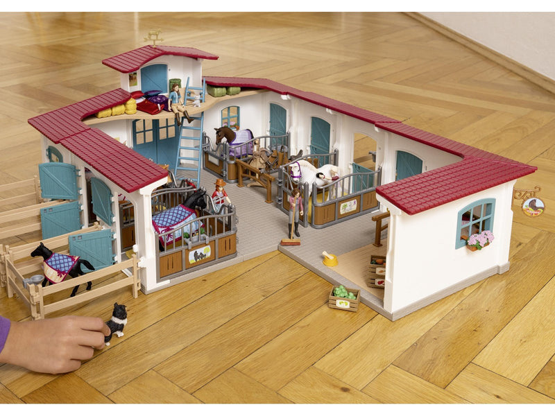 Schleich Horse Box with Mare and Foal