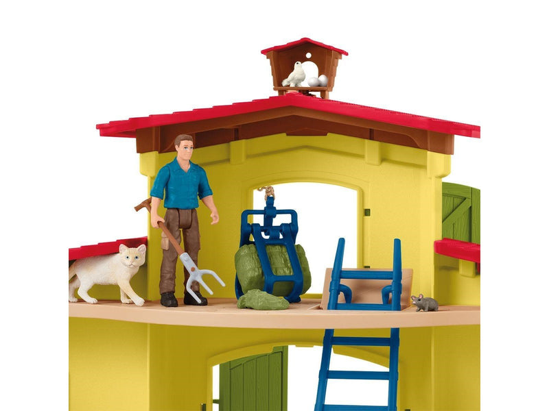 Schleich Große Farm mit Tieren und Zubehör