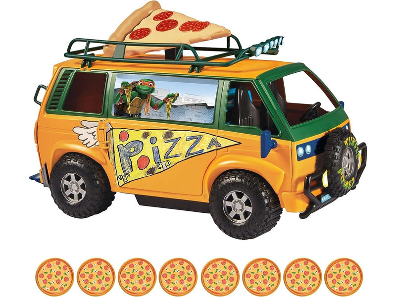 Teenage Mutant Ninja Turtles Mutant Mayhem Pizza Delivery Van