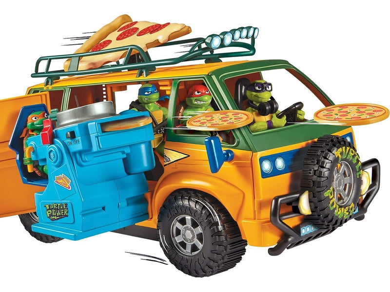 Teenage Mutant Ninja Turtles Mutant Mayhem Pizza Delivery Van