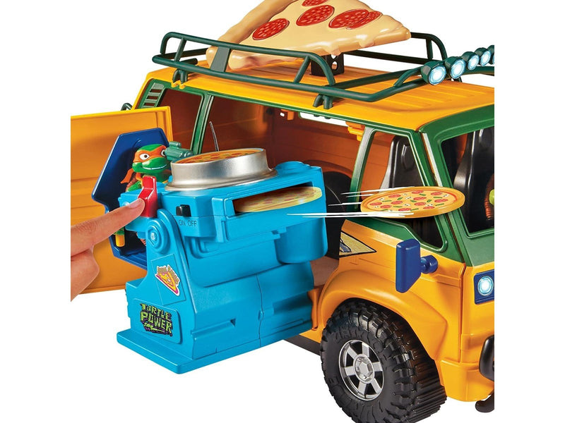 Teenage Mutant Ninja Turtles Mutant Mayhem Pizza Delivery Van