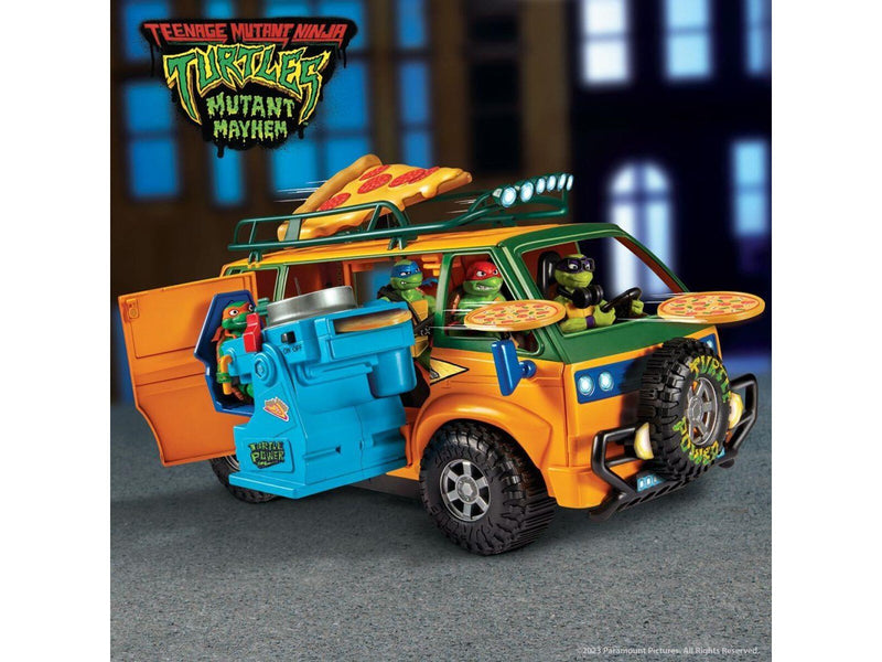 Teenage Mutant Ninja Turtles Mutant Mayhem Pizza Delivery Van