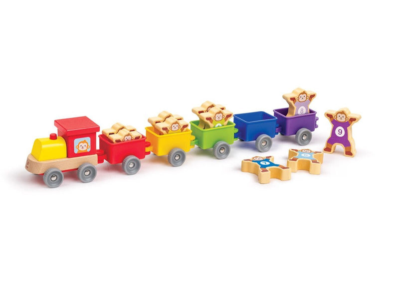 Hape Monkey Number Train