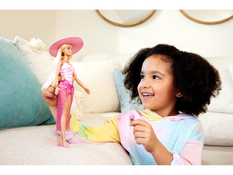 Barbie Beach Day  Doll With Swimsuit And Beach-Themed Accessories