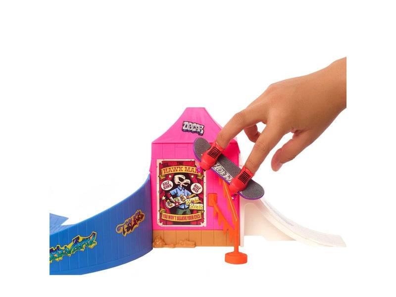 Hot Wheels Skate-Vergnügungspark-Skater-Set