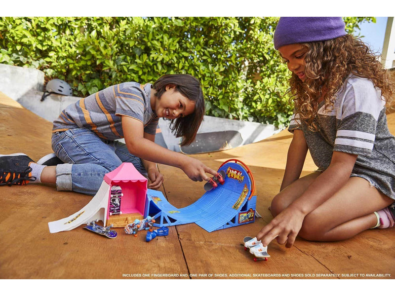 Hot Wheels Skate-Vergnügungspark-Skater-Set