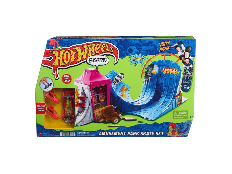 Hot Wheels Skate-Vergnügungspark-Skater-Set