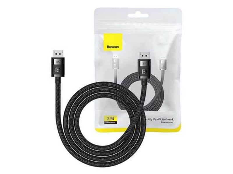 Baseus DP 8K to DP 8K cable  High Definition 2m (black)