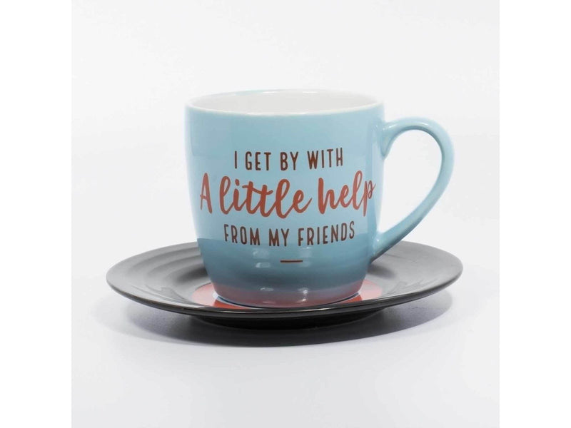 Thumbs Up! Lyrical Mug" Friends-kopsæt - Lennon & McCartney