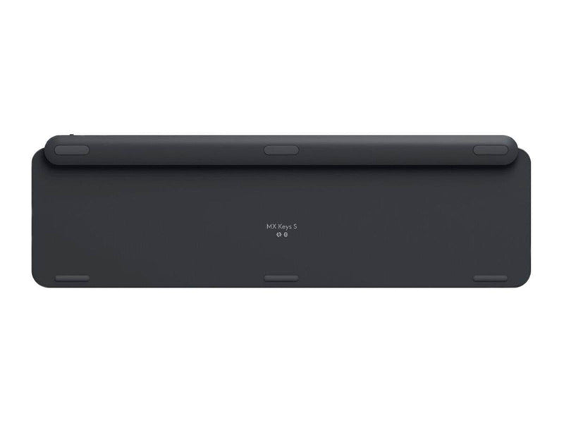Logitech MX Keys S Graphite with palm rest - DE - Tastaturen - Deutsch - Schwarz