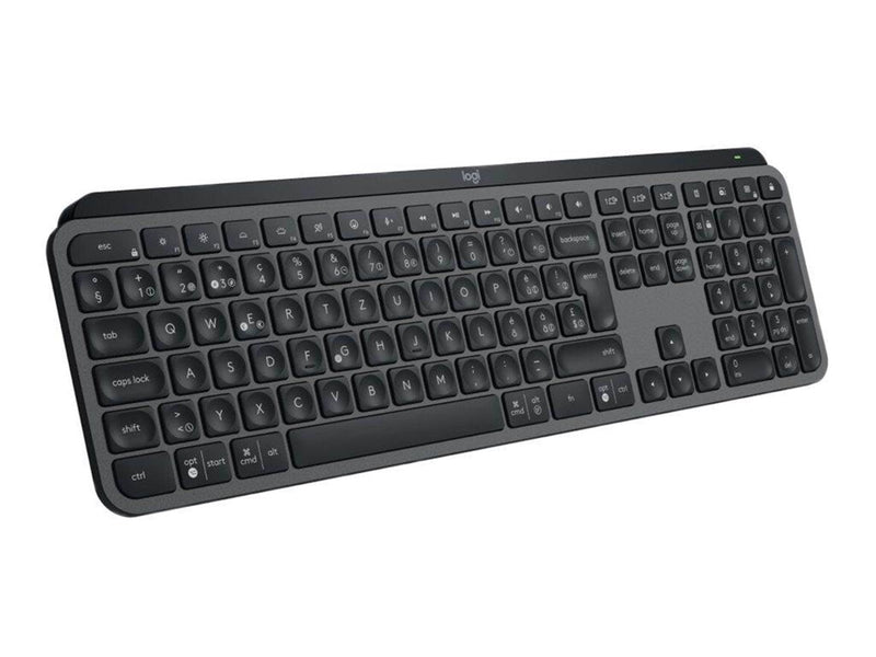 Logitech MX Keys S Graphite with palm rest - DE - Tastaturen - Deutsch - Schwarz