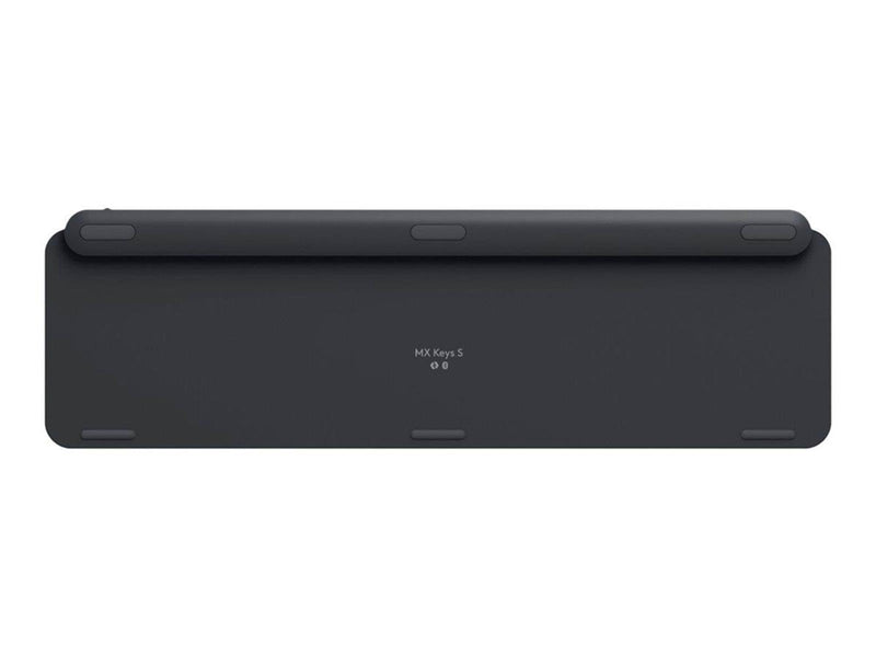 Logitech MX Keys S Graphite with palm rest - US - Tastaturen - Englisch - US - Schwarz
