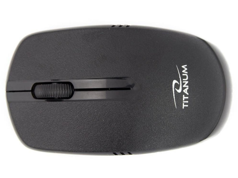 Esperanza Titanum Memphis - Tastatur & Maus Set - Englisch - US - Schwarz