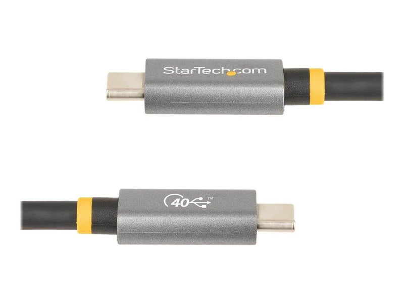 StarTech.com 3ft (1m) USB4 Cable USB-IF Certified USB-C Cable 40 Gbps USB Type-C Data Transfer Cable 100W Power Delivery