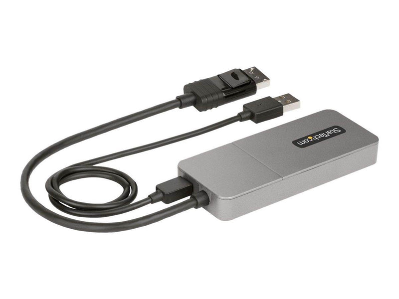 StarTech.com 3-Port MST Hub DisplayPort to Triple HDMI Monitors 4K 60Hz DP 1.4 Multi-Monitor Video Adapter with 1ft (30cm) Built
