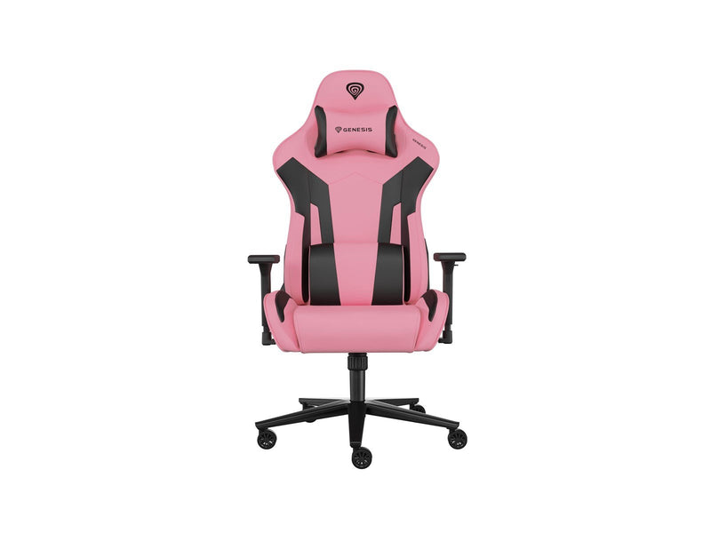 Genesis Nitro 720 Black/Pink Gaming Stuhl - Leder - Bis zu 150 kg