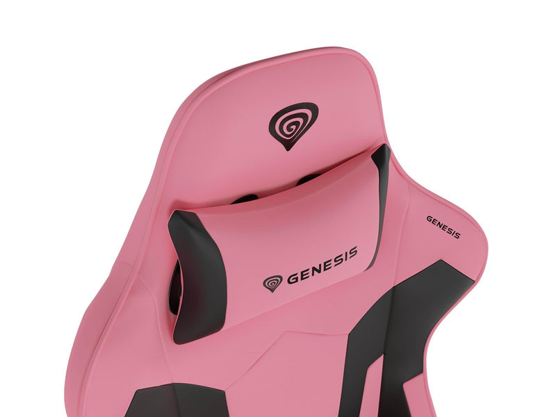 Genesis Nitro 720 Black/Pink Gaming Stuhl - Leder - Bis zu 150 kg