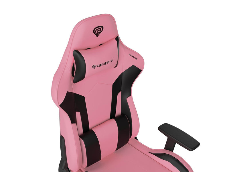 Genesis Nitro 720 Black/Pink Gaming Stuhl - Leder - Bis zu 150 kg