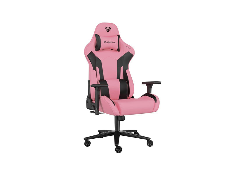 Genesis Nitro 720 Black/Pink Gaming Stuhl - Leder - Bis zu 150 kg