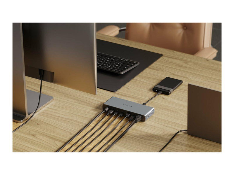 Hyper Targus Drive - docking station - USB-C / Thunderbolt 4 - 11-slot - HDMI 2 x Thunderbolt - 2.5 GigE