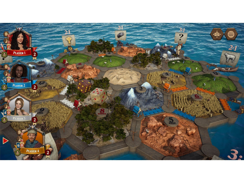 CATAN - Console Edition (Super Deluxe) - Sony PlayStation 4 - Strategie - PEGI 3