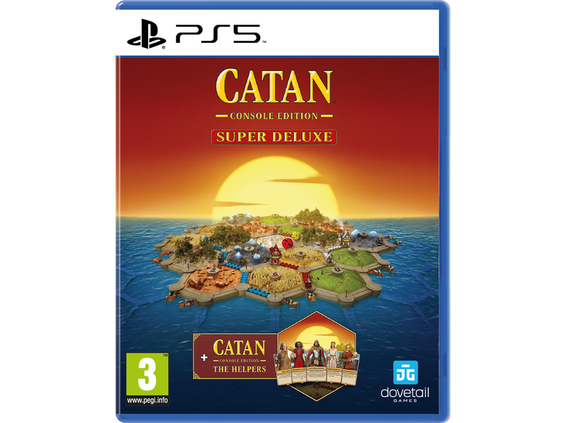CATAN - Console Edition (Super Deluxe) - Sony PlayStation 5 - Strategie - PEGI 3