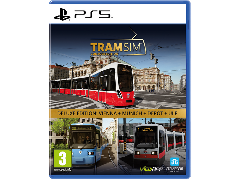 Tram Sim - Console Edition (Deluxe Edition) - Sony PlayStation 5 - Simulator - PEGI 3