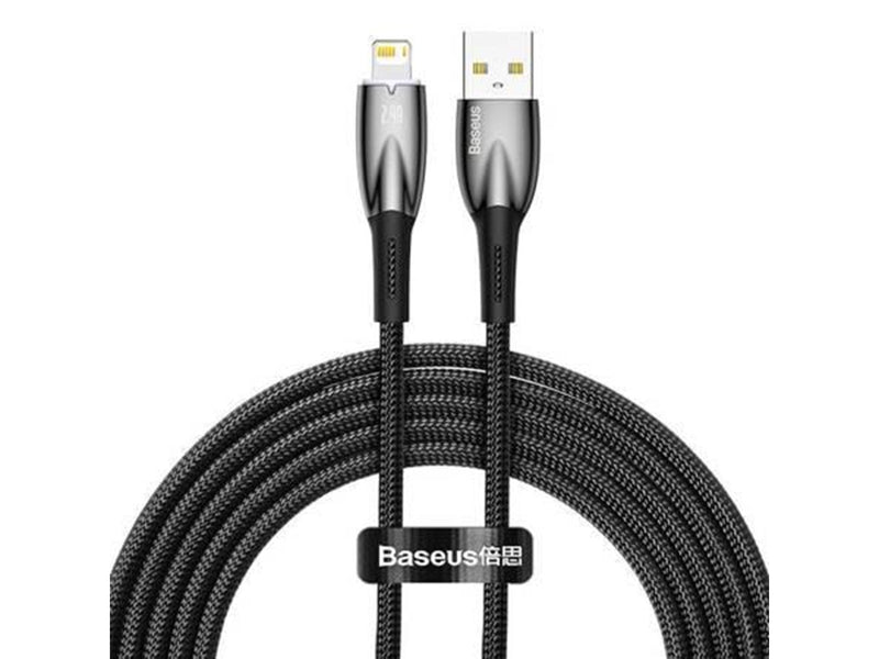Baseus USB cable for Lightning Glimmer Series 2.4A 2m (Black)
