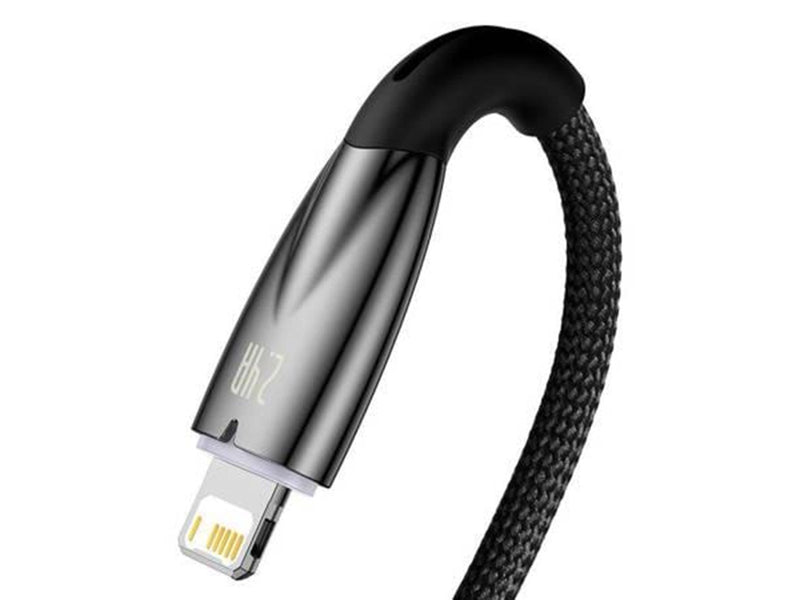 Baseus USB cable for Lightning Glimmer Series 2.4A 2m (Black)